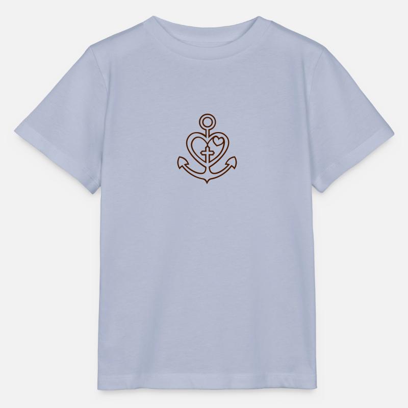 Glaube Liebe Hoffnung (1c) - Stanley/Stella Kinder T-Shirt MINI CREATOR  - Lavendel-Violett
