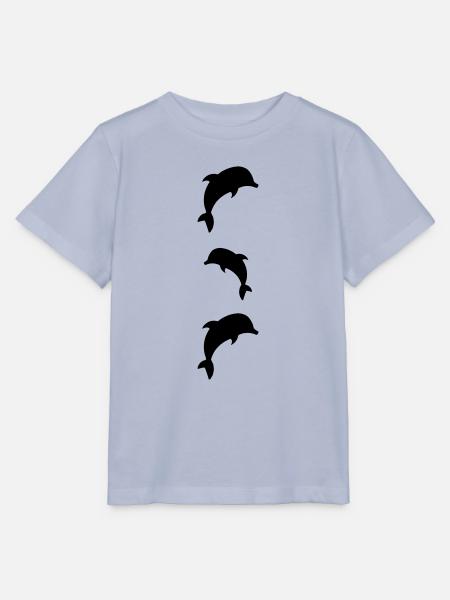 dolphins - Stanley/Stella Kinder T-Shirt MINI CREATOR  - Lavendel-Violett