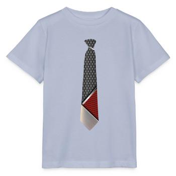 Krawatte für die Techniker - Stanley/Stella Kinder T-Shirt MINI CREATOR  - Lavendel-Violett - Vorne - Braiden (125cm)