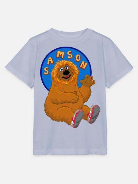 Sesamstraße Samson - Stanley/Stella Kinder T-Shirt MINI CREATOR  - Lavendel-Violett