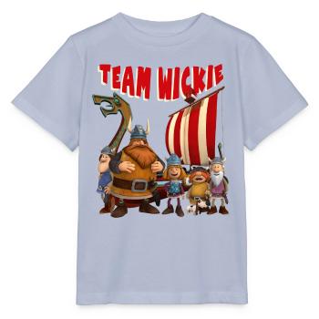 Wickie Und Die Starken Männer Team Wickie - Stanley/Stella Kinder T-Shirt MINI CREATOR  - Lavendel-Violett - Vorne - Braiden (125cm)