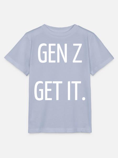 Gen Z get it - Stanley/Stella Kinder T-Shirt MINI CREATOR - Lavendel-Violett