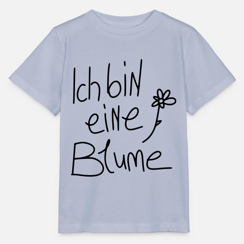 Ich bin eine Blume - Stanley/Stella Kinder T-Shirt MINI CREATOR  - Lavendel-Violett