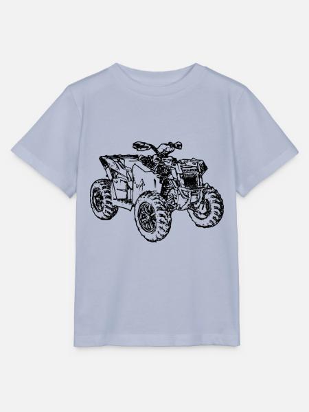 Scrambler Quad ATV - Stanley/Stella Kinder T-Shirt MINI CREATOR - Lavendel-Violett