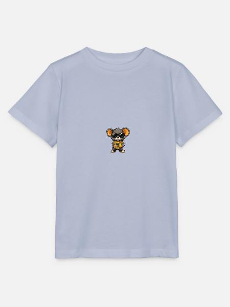 Maus Comic Cool Sommer - Stanley/Stella Kinder T-Shirt MINI CREATOR  - Lavendel-Violett