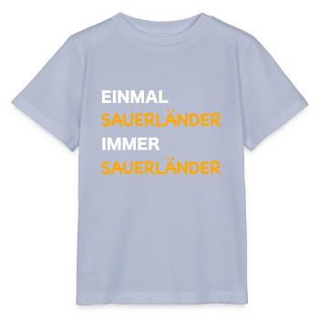 Einmal Sauerländer, immer Sauerländer - Stanley/Stella Kinder T-Shirt MINI CREATOR  - Lavendel-Violett - Vorne - Braiden (125cm)
