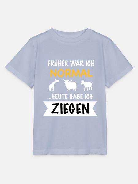 Ziege Ziegenbauer Ziegen lustige Geschenkidee - Stanley/Stella Kinder T-Shirt MINI CREATOR - Lavendel-Violett