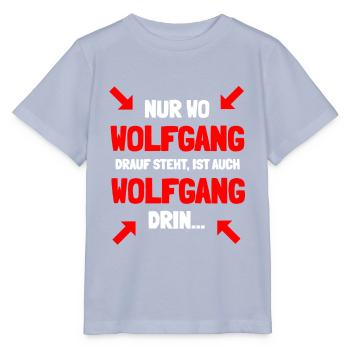 Wolfgang ist mein Name - Stanley/Stella Kinder T-Shirt MINI CREATOR  - Lavendel-Violett - Vorne - Braiden (125cm)
