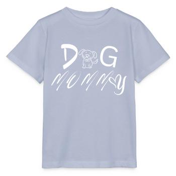 Hunde Mama - Dog Mommy - Stanley/Stella Kinder T-Shirt MINI CREATOR  - Lavendel-Violett - Vorne - Braiden (125cm)