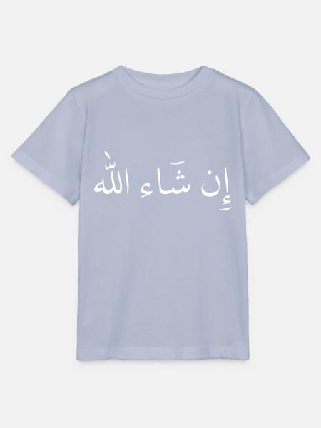 in sha allah "so gott will" - Stanley/Stella Kinder T-Shirt MINI CREATOR - Lavendel-Violett