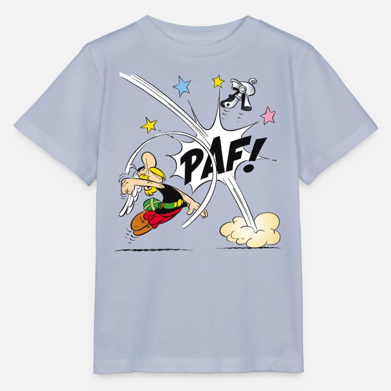 Asterix & Obelix - Asterix Faust - Stanley/Stella Kinder T-Shirt MINI CREATOR  - Lavendel-Violett