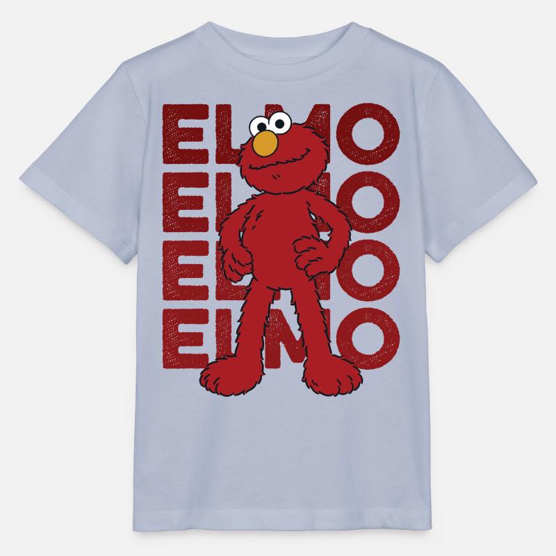 Sesamstraße Elmo Pose - Stanley/Stella Kinder T-Shirt MINI CREATOR  - Lavendel-Violett