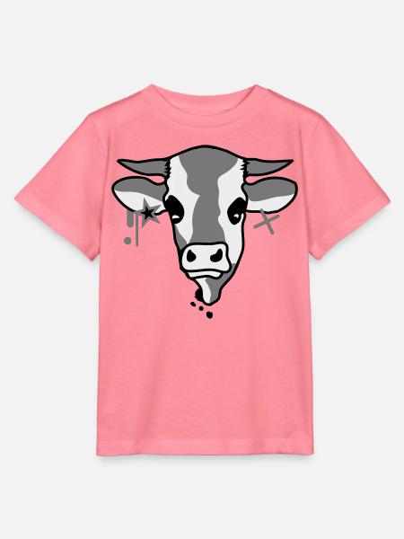 Kuh - Stanley/Stella Kinder T-Shirt MINI CREATOR  - Pink 