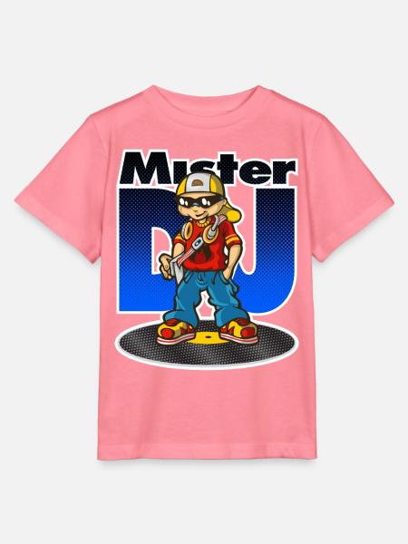 Mister DJ - Stanley/Stella Kinder T-Shirt MINI CREATOR  - Pink 