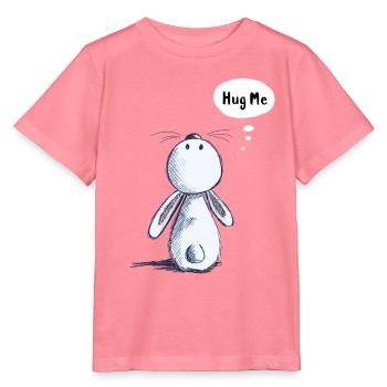 Hug Me Bunny - Stanley/Stella MINI CREATOR Kids’ T-Shirt - pink joy  - Front