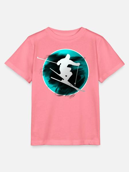 Ski - Stanley/Stella Kinder T-Shirt MINI CREATOR  - Pink 