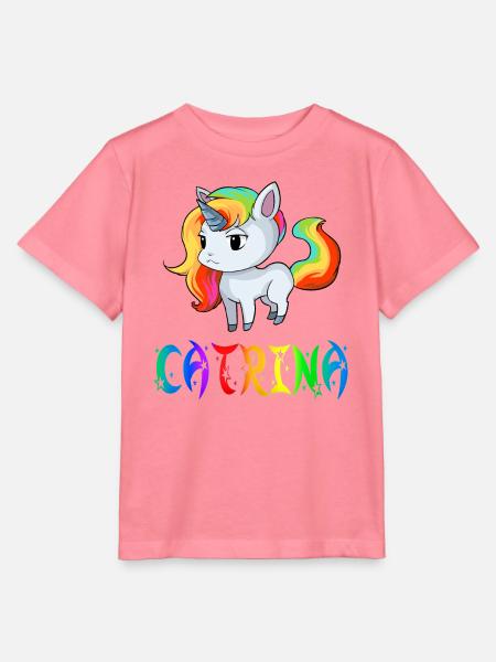 Einhorn Catrina - Stanley/Stella Kinder T-Shirt MINI CREATOR - Pink