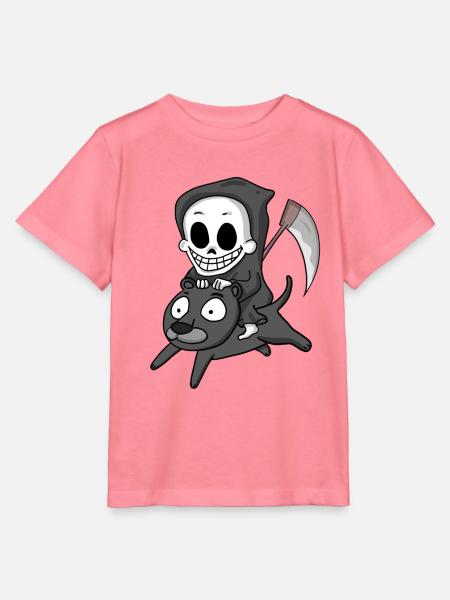 Sensenmann und Schwarzer Panther - Stanley/Stella Kinder T-Shirt MINI CREATOR  - Pink 