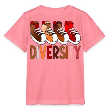 Diversity-Schuhe - Stanley/Stella Kinder T-Shirt MINI CREATOR  - Pink  - Vorne