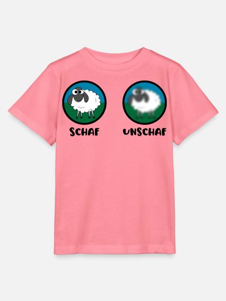 Schaf Unschaf - Stanley/Stella Kinder T-Shirt MINI CREATOR - Pink