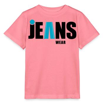 jeans wear mit punkt - Stanley/Stella Kinder T-Shirt MINI CREATOR  - Pink  - Vorne