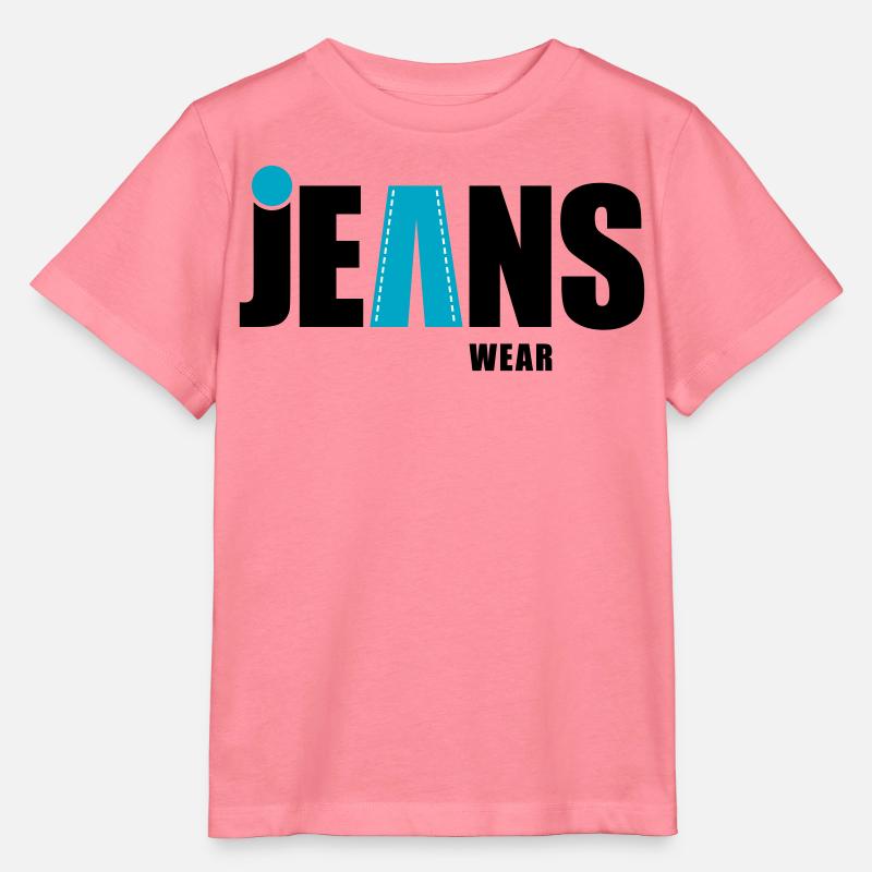 Jeans Wear with a dot - Stanley/Stella MINI CREATOR Kids’ T-Shirt - pink joy