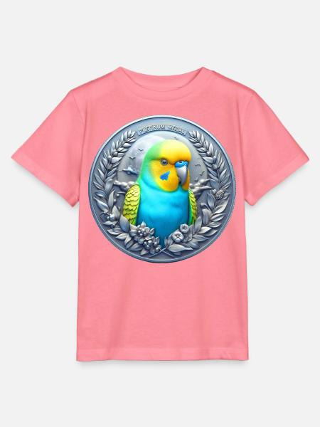 Medaille (04) - Stanley/Stella Kinder T-Shirt MINI CREATOR - Pink