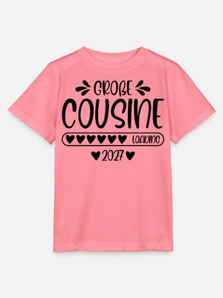 Große Cousine 2027 loading - Stanley/Stella Kinder T-Shirt MINI CREATOR  - Pink 