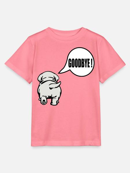 Goodbye Dog Abschied - Stanley/Stella Kinder T-Shirt MINI CREATOR  - Pink 