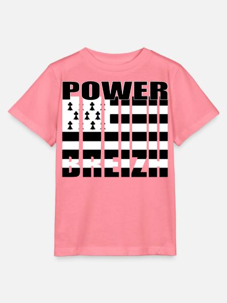 Breizh Power - Stanley/Stella Kinder T-Shirt MINI CREATOR  - Pink 