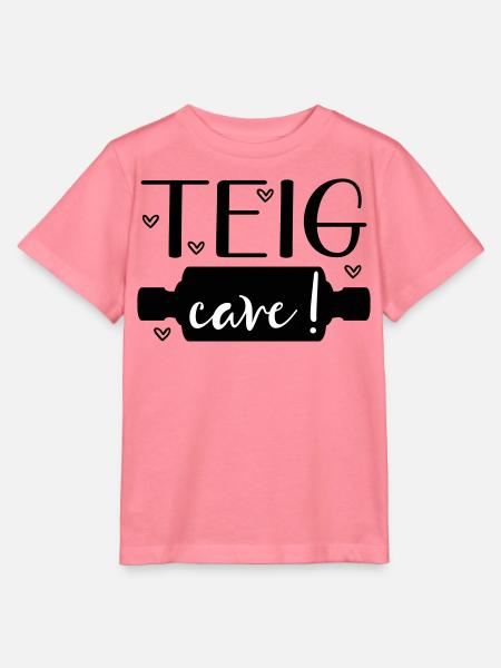 Sprüche Backen Teigrolle - Stanley/Stella Kinder T-Shirt MINI CREATOR - Pink