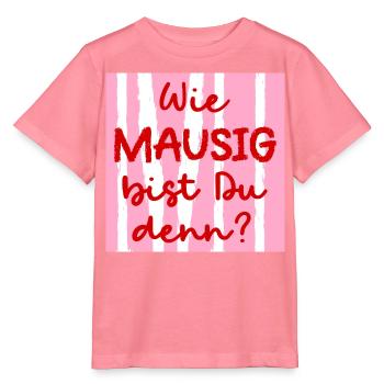 Freundschaft Maus Freundin - Stanley/Stella Kinder T-Shirt MINI CREATOR  - Pink  - Vorne