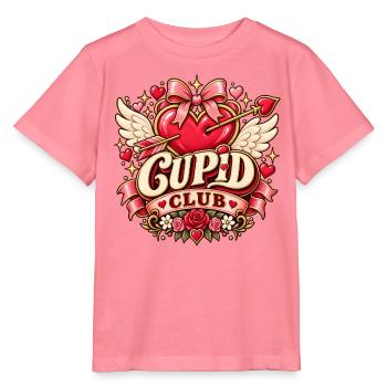 Cupid Club – Romantisches Herz mit Flügeln - Stanley/Stella Kinder T-Shirt MINI CREATOR  - Pink  - Vorne