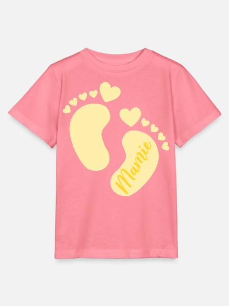 Baby Französische Oma - Stanley/Stella Kinder T-Shirt MINI CREATOR - Pink