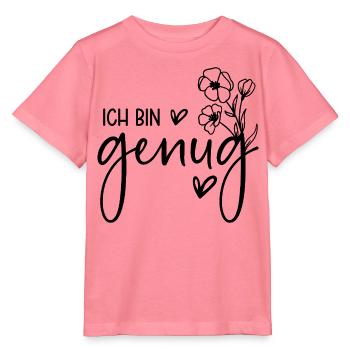 Ich bin genug - Stanley/Stella Kinder T-Shirt MINI CREATOR  - Pink  - Vorne