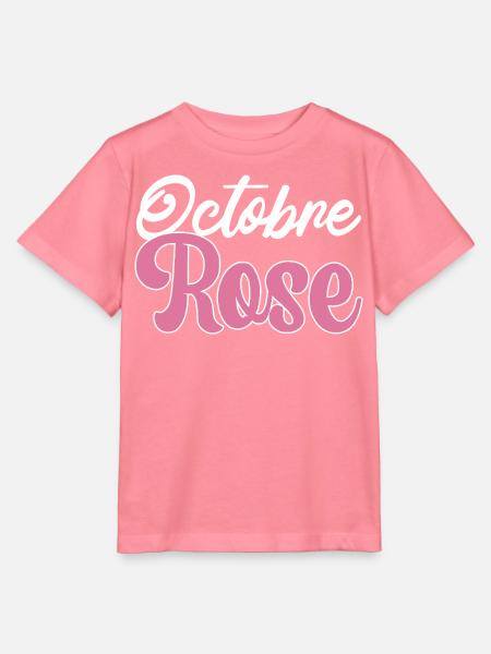 Pink October Brustkrebsbewusstsein - Stanley/Stella Kinder T-Shirt MINI CREATOR - Pink