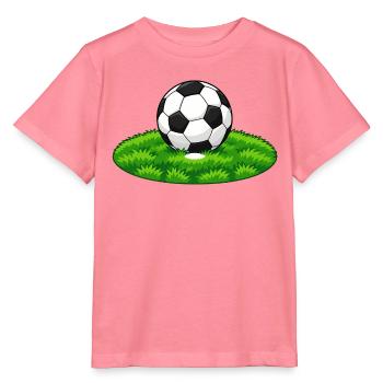 Fußball-Strafpunkt - Stanley/Stella Kinder T-Shirt MINI CREATOR  - Pink  - Vorne