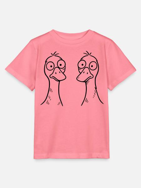 Dumme Gänse - Stanley/Stella Kinder T-Shirt MINI CREATOR - Pink