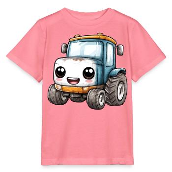 Kinder Traktor - Stanley/Stella Kinder T-Shirt MINI CREATOR  - Pink  - Vorne