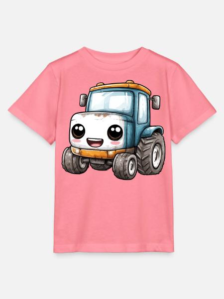 Kinder Traktor - Stanley/Stella Kinder T-Shirt MINI CREATOR - Pink