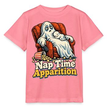 Nap Time Apparition müder Vater im Fernsehsessel - Stanley/Stella Kinder T-Shirt MINI CREATOR  - Pink  - Vorne