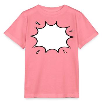 Explosionsblase Comic used look - Stanley/Stella Kinder T-Shirt MINI CREATOR  - Pink  - Vorne