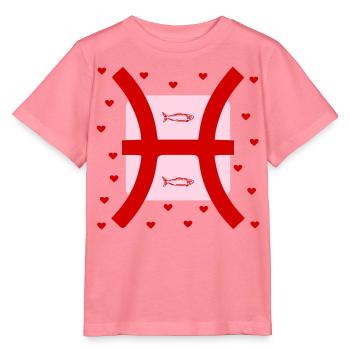 Geburtstag Fische, Februar März - Stanley/Stella Kinder T-Shirt MINI CREATOR  - Pink  - Vorne