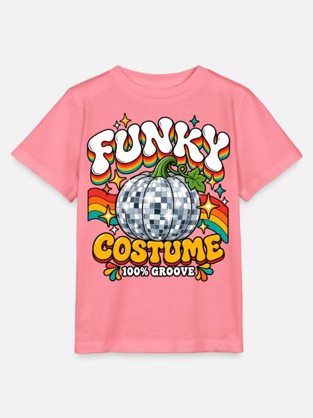 Funky Kürbis Kostüm Groove - Stanley/Stella Kinder T-Shirt MINI CREATOR - Pink