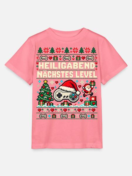 Gaming - Heiligabend nächstes Level - Stanley/Stella Kinder T-Shirt MINI CREATOR  - Pink 
