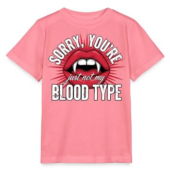 Sorry You're Not My Blood Type - Stanley/Stella Kinder T-Shirt MINI CREATOR  - Pink  - Vorne