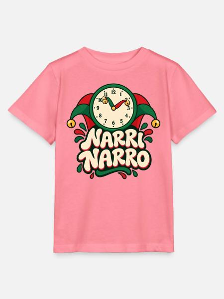 Narri Narro Fasnet 11:11 T-Shirt - Stanley/Stella Kinder T-Shirt MINI CREATOR  - Pink 