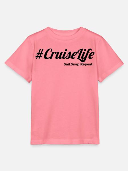 #CruiseLife - Stanley/Stella Kinder T-Shirt MINI CREATOR - Pink