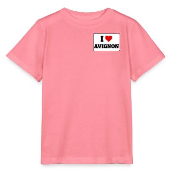 Ich liebe Avignon Ich liebe Avignon Fan French City - Stanley/Stella Kinder T-Shirt MINI CREATOR  - Pink  - Vorne