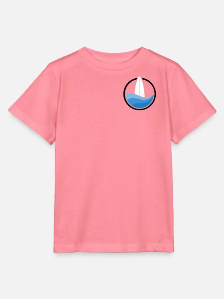 Surfwave II (blackwhite) - Stanley/Stella Kinder T-Shirt MINI CREATOR  - Pink 
